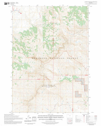 Aldrich Basin, WY FSTopo Preview 1