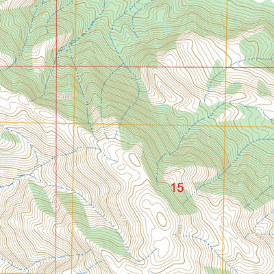 Alder Peak, CA FSTopo Preview 2