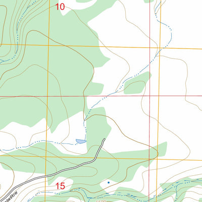 Alaska Bench, MT FSTopo Preview 2