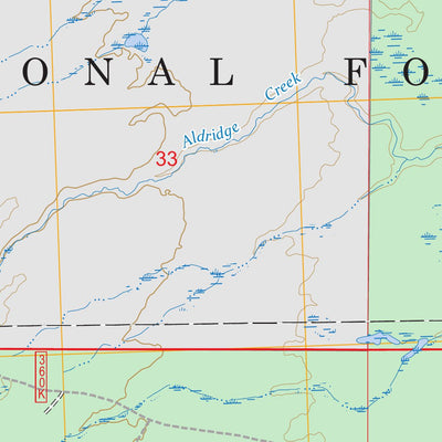 Aldridge Creek, MI FSTopo Preview 2