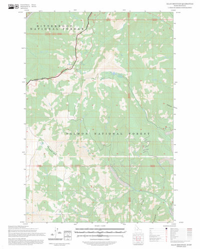 Allan Mountain, ID-MT FSTopo Preview 1
