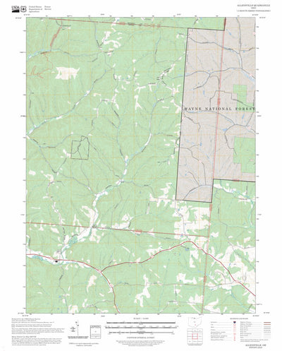 Allensville, OH FSTopo Preview 1