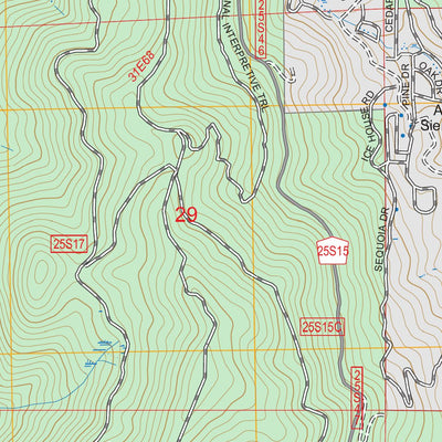Alta Sierra, CA FSTopo Preview 3