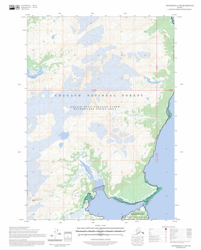 Anchorage A-2 SW, AK FSTopo Preview 1