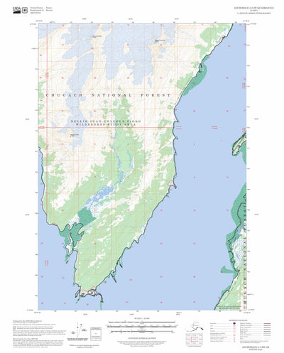 Anchorage A-3 SW, AK FSTopo Preview 1