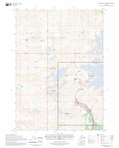 Anchorage A-6 SW, AK FSTopo Preview 1