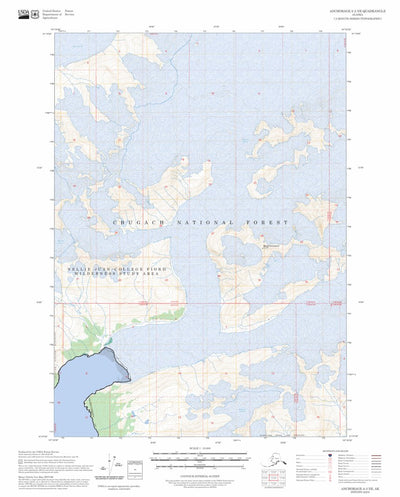 Anchorage A-2 NE, AK FSTopo Preview 1