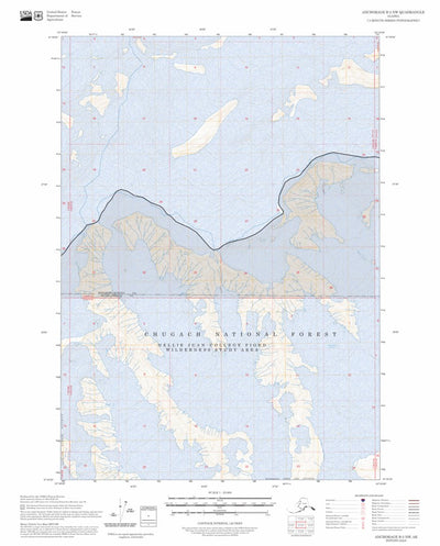 Anchorage B-2 NW, AK FSTopo Preview 1