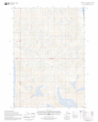 Anchorage C-2 NE, AK FSTopo Preview 1