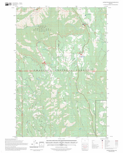 Andies Prairie, OR FSTopo Preview 1