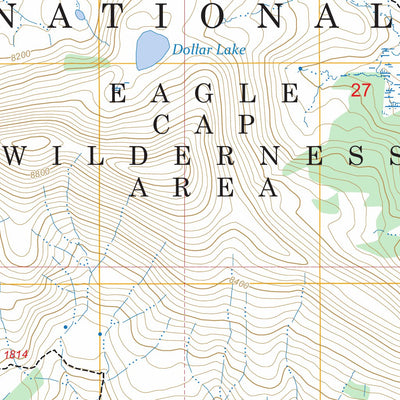 Aneroid Mountain, OR FSTopo Preview 2