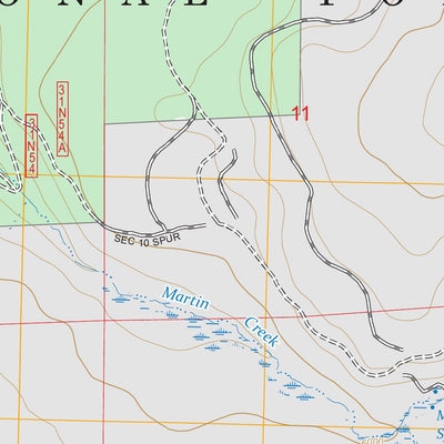 Antelope Mountain, CA FSTopo Preview 2