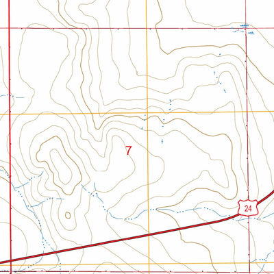 Antero Reservoir, CO FSTopo Preview 2