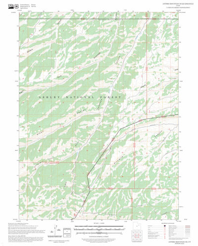 Anthro Mountain NE, UT FSTopo Preview 1