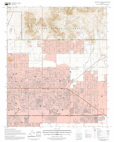 Apache Junction, AZ FSTopo Preview 1