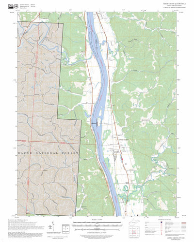 Apple Grove, WV-OH FSTopo Preview 1