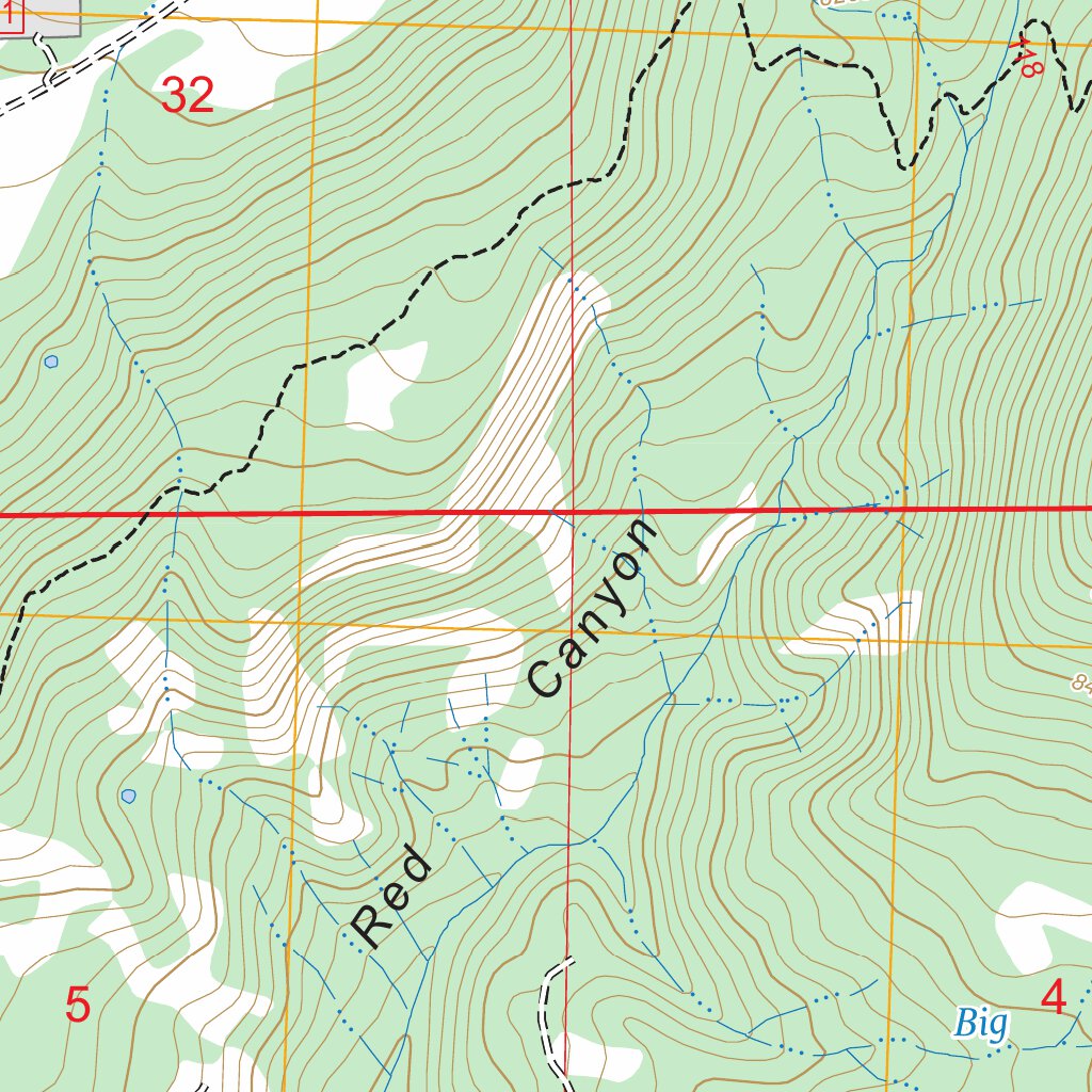 Antone Spring, CO FSTopo Map by US Forest Service - Topo | Avenza Maps