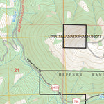 Arbuckle Mountain, OR FSTopo Preview 3
