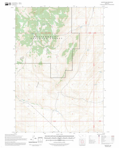 Argenta, MT FSTopo Preview 1