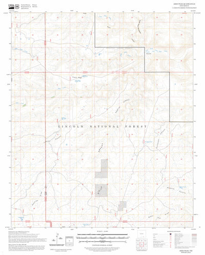 Ares Peak, NM FSTopo Preview 1