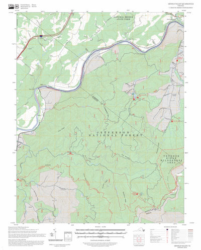 Arnold Valley, VA FSTopo Preview 1