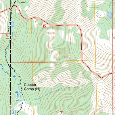 Arrastra Mountain, MT FSTopo Preview 3