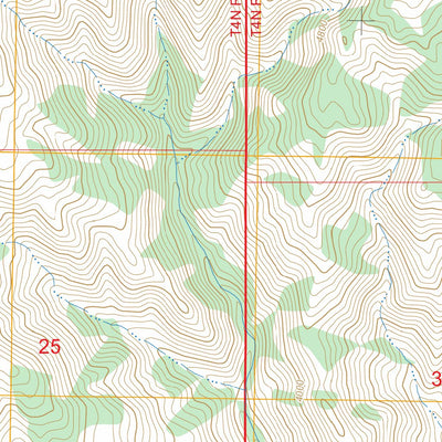 Arrowrock Reservoir NE, ID FSTopo Preview 3