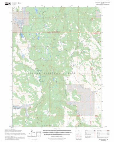 Arkansas Flat, OR FSTopo Preview 1