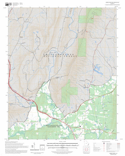 Armuchee, GA FSTopo Preview 1