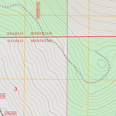 Ash Creek Butte, CA FSTopo Preview 2