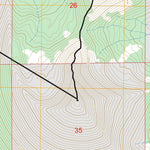 Ash Creek Butte, CA FSTopo Preview 3