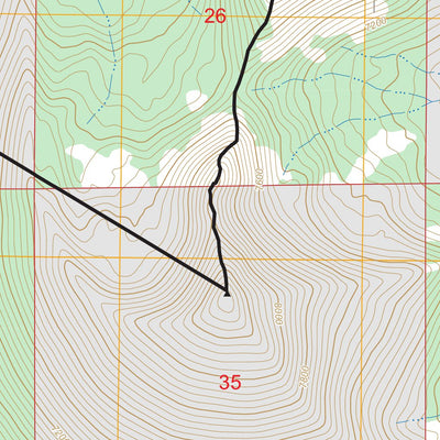 Ash Creek Butte, CA FSTopo Preview 3