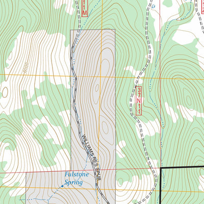 Ash Valley, CA FSTopo Preview 3