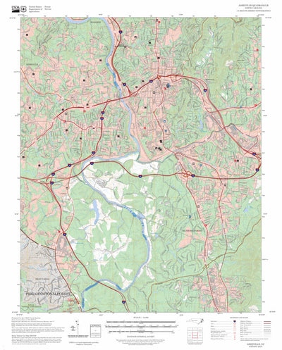 Asheville, NC FSTopo Preview 1