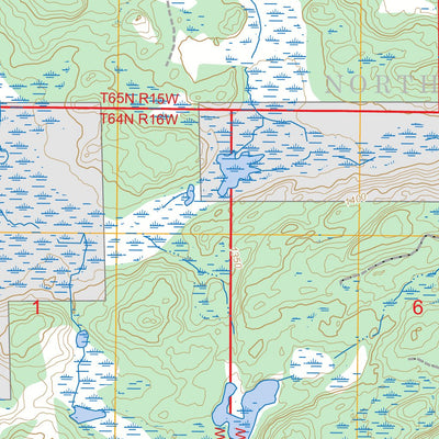 Astrid Lake, MN FSTopo Preview 2