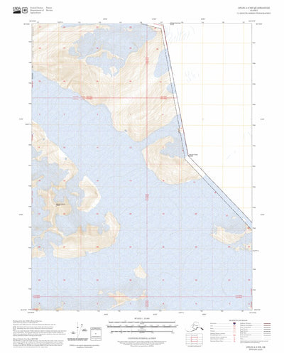 Atlin A-8 NE, AK-BC FSTopo Preview 1