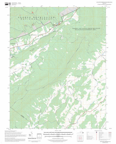 Augusta Springs, VA FSTopo Preview 1