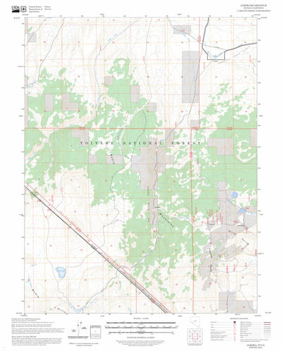Aurora, NV-CA FSTopo Preview 1