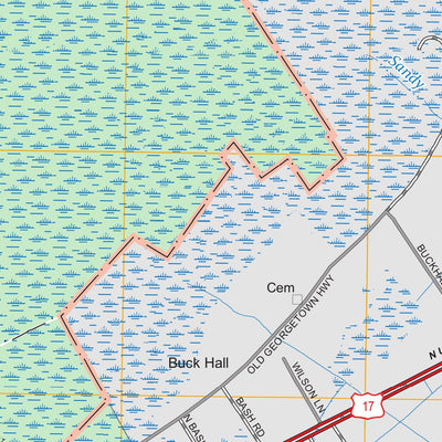 Awendaw, SC FSTopo Preview 2