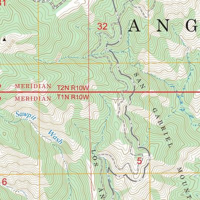 Azusa, CA FSTopo Preview 3
