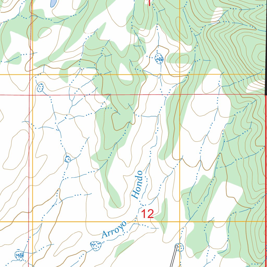 Badito Cone, CO FSTopo Map by US Forest Service - Topo | Avenza Maps