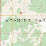 Bailey Lake, WY FSTopo Preview 3