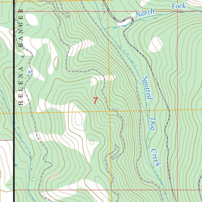 Baggs Creek, MT FSTopo Preview 3