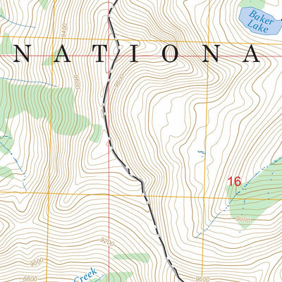 Baker Peak, ID FSTopo Preview 2