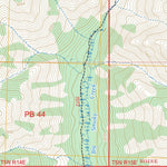 Baker Peak, ID FSTopo Preview 3