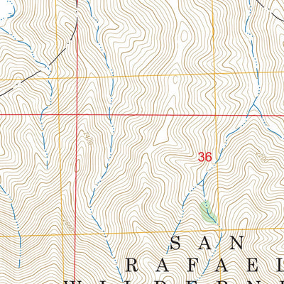 Bald Mountain, CA FSTopo Preview 3