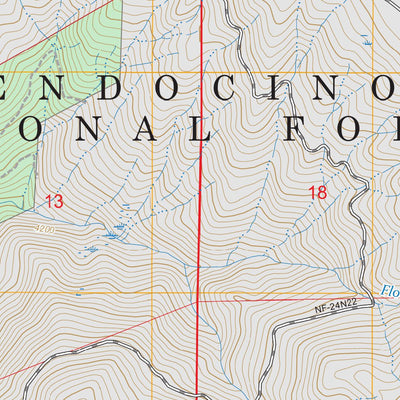 Ball Mountain, CA FSTopo Preview 2