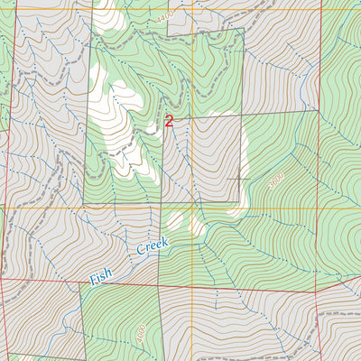 Ball Mountain, CA FSTopo Preview 3