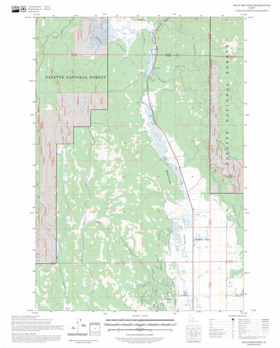 Bally Mountain, ID FSTopo Preview 1