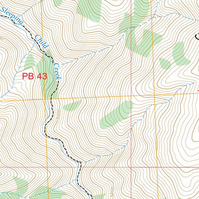 Bald Top Mountain, MT FSTopo Preview 3